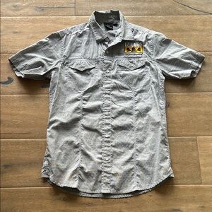 Gray Casual Men's Shirt